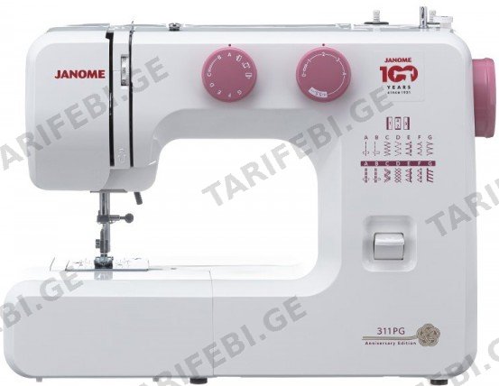 საკერავი მანქანა JANOME 311PG