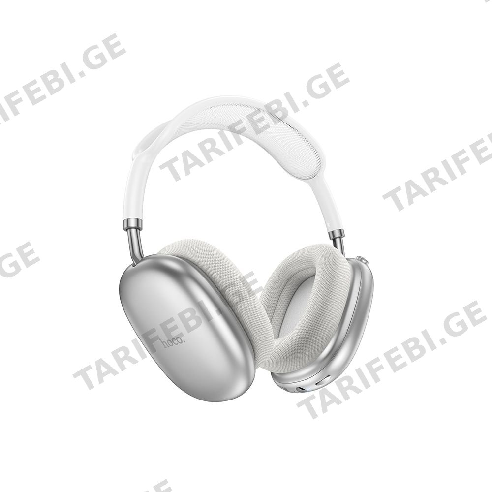 ყურსასმენი Hoco W55 Pleasing BT Headphones Silver