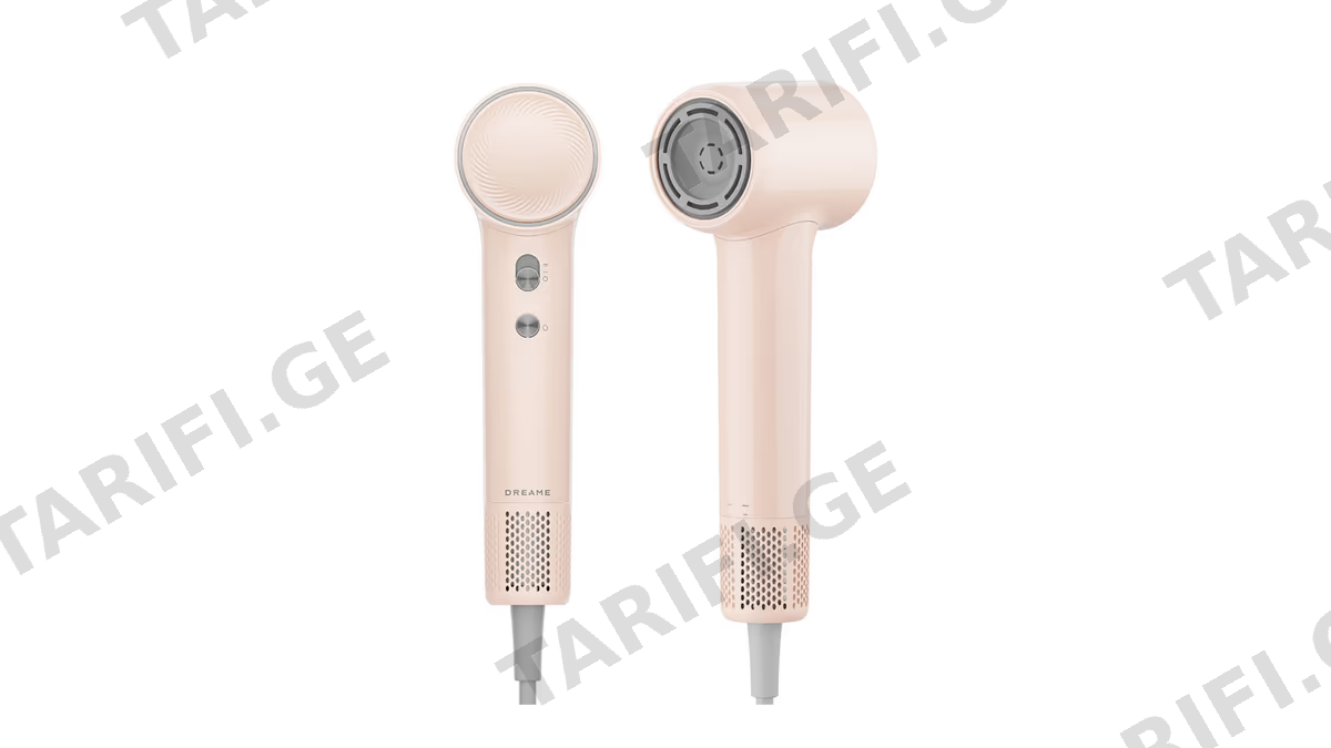 თმის საშრობი Dreame AHG11A Mini, 1200W, Нair Dryer, Pink