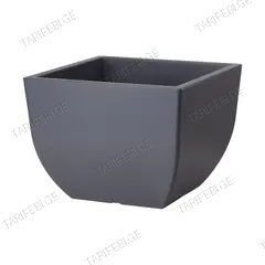 პლასტმასის ქოთანი FORM PLASTIC Muna square 2733-014 Ø30 ანტრაციტი
