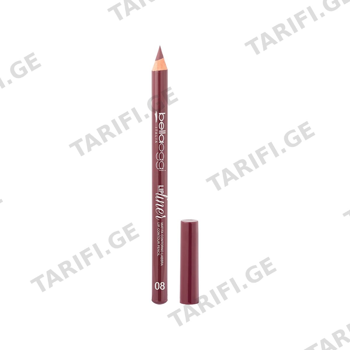 ტუჩის ლაინერი Purple 08 6482 ბელაოჯი - Bellaoggi