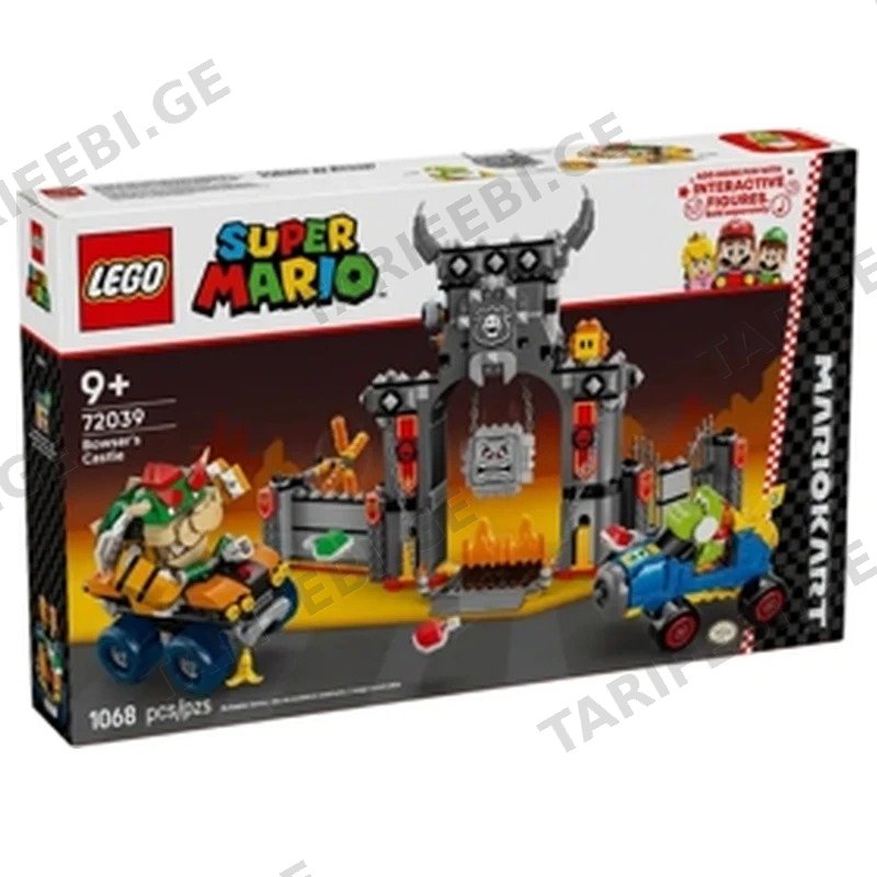 ასაწყობი კონსტრუქცია LEGO SUPER MARIO BOWSER'S CASTLE 72039, 1068 ნაწილი