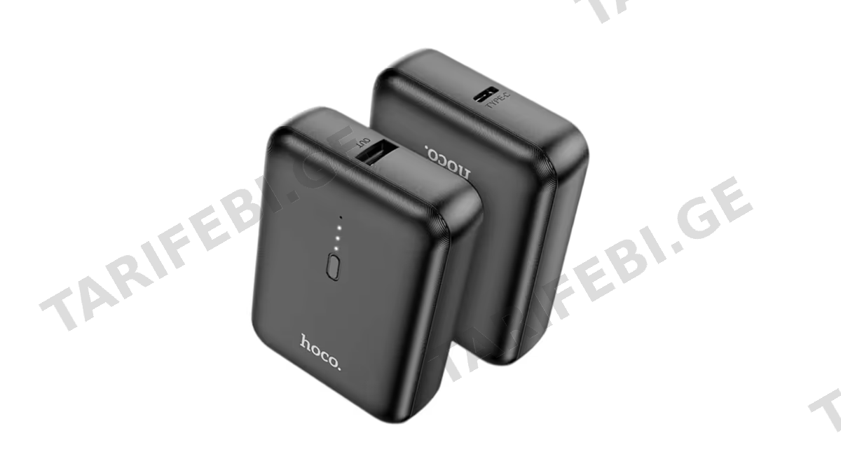 HOCO J96 mini Power Bank 5000mAh შავი (1338)