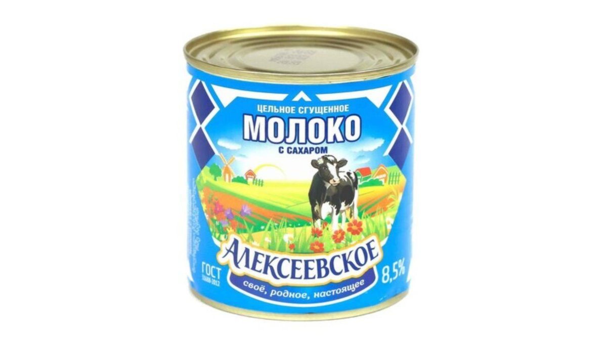 შესქელებული რძე 8.5% 380 გრ/4607109470169 1ც