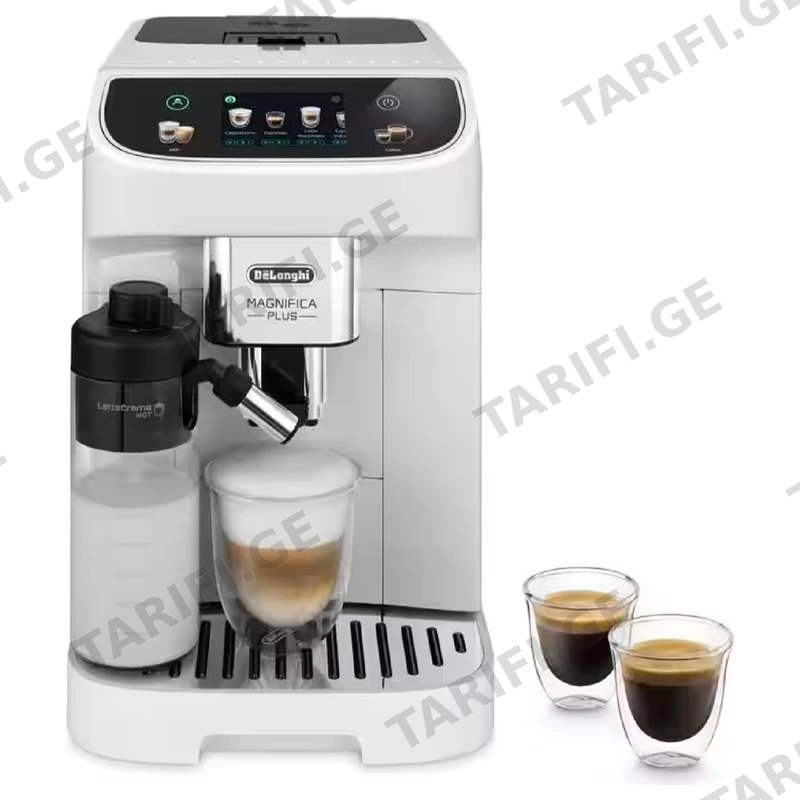 ავტომატური ყავის აპარატი DELONGHI ECAM320.60.W MAGNIFICA PLUS, 1450W, 1.8 ლ, ვერცხლისფერი