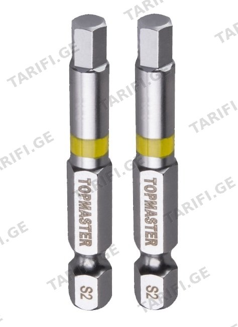 ბიტა Topmaster 338714 H5,H6 50 მმ 2 ც