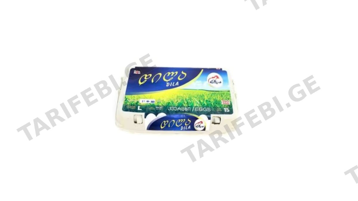 დილა კვერცხი 15 ც