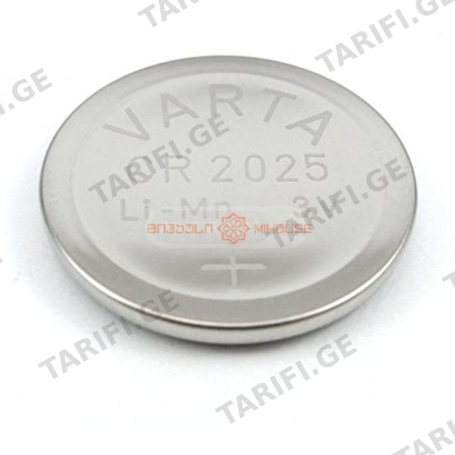 ელემენტი Varta Coin Cell Lithium CR2025