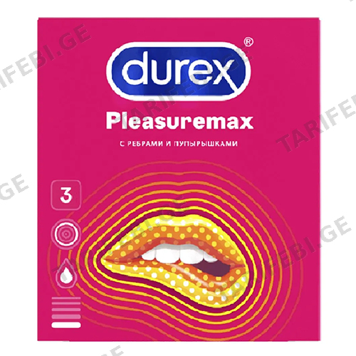 დურექსი - პრეზერვატივი "Pleasuremax" #3