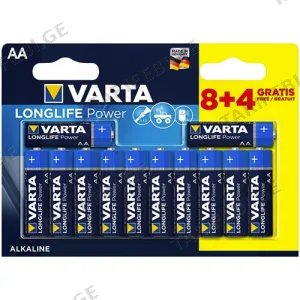 Varta Long Life Power 8+4 AA
