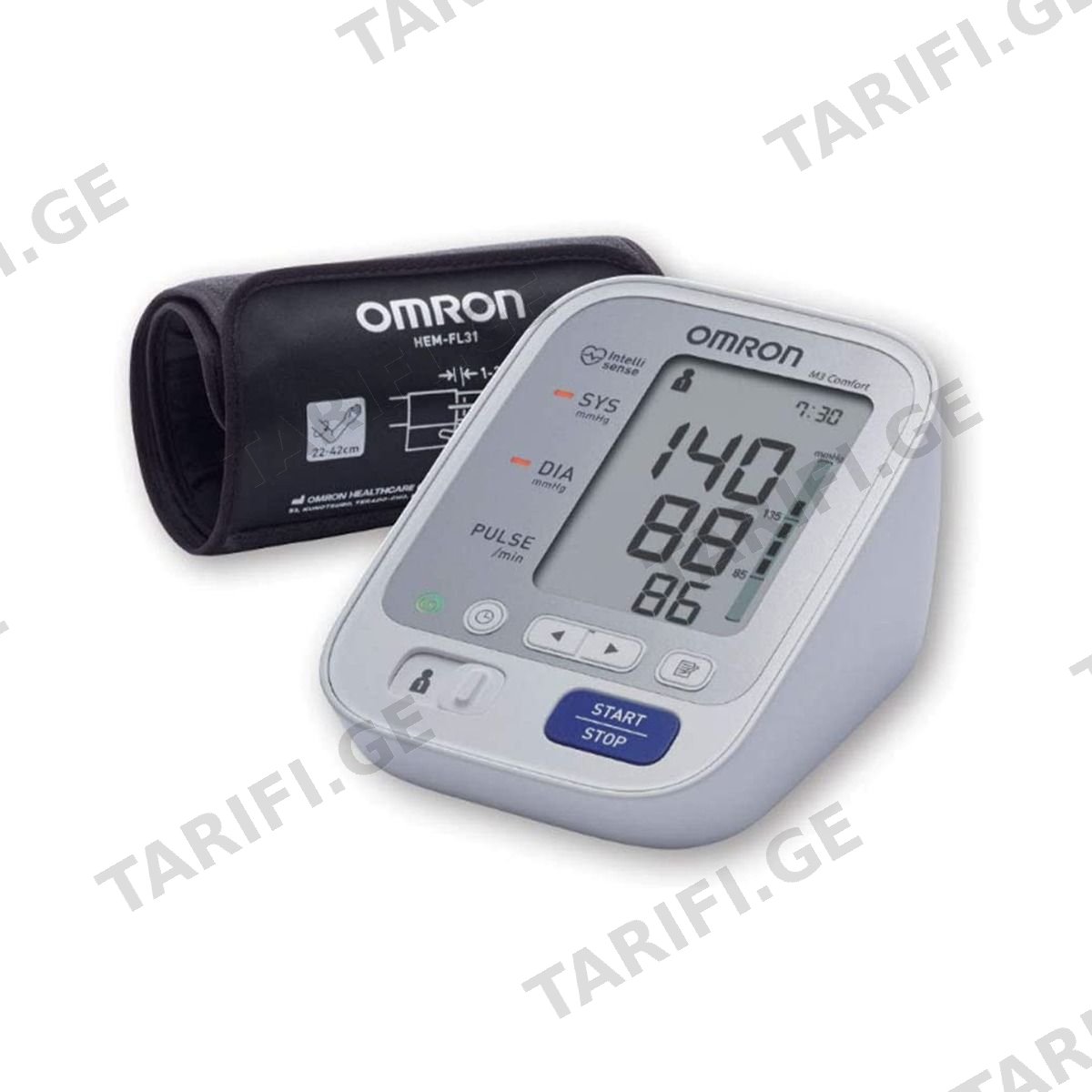 Omron - ომრონი წნევის აპარატი M3 Comfort