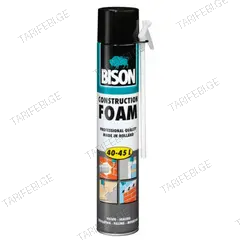 სამონტაჟო ქაფი Bison Construction Foam 40-45 ლ კრემისფერი
