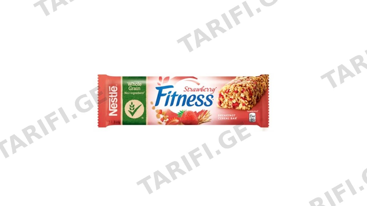 Fitness ბატონი მარწყვით 23.5გრ