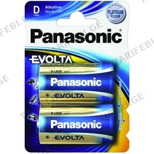 Alkaline LR20EGE/2BP 2D