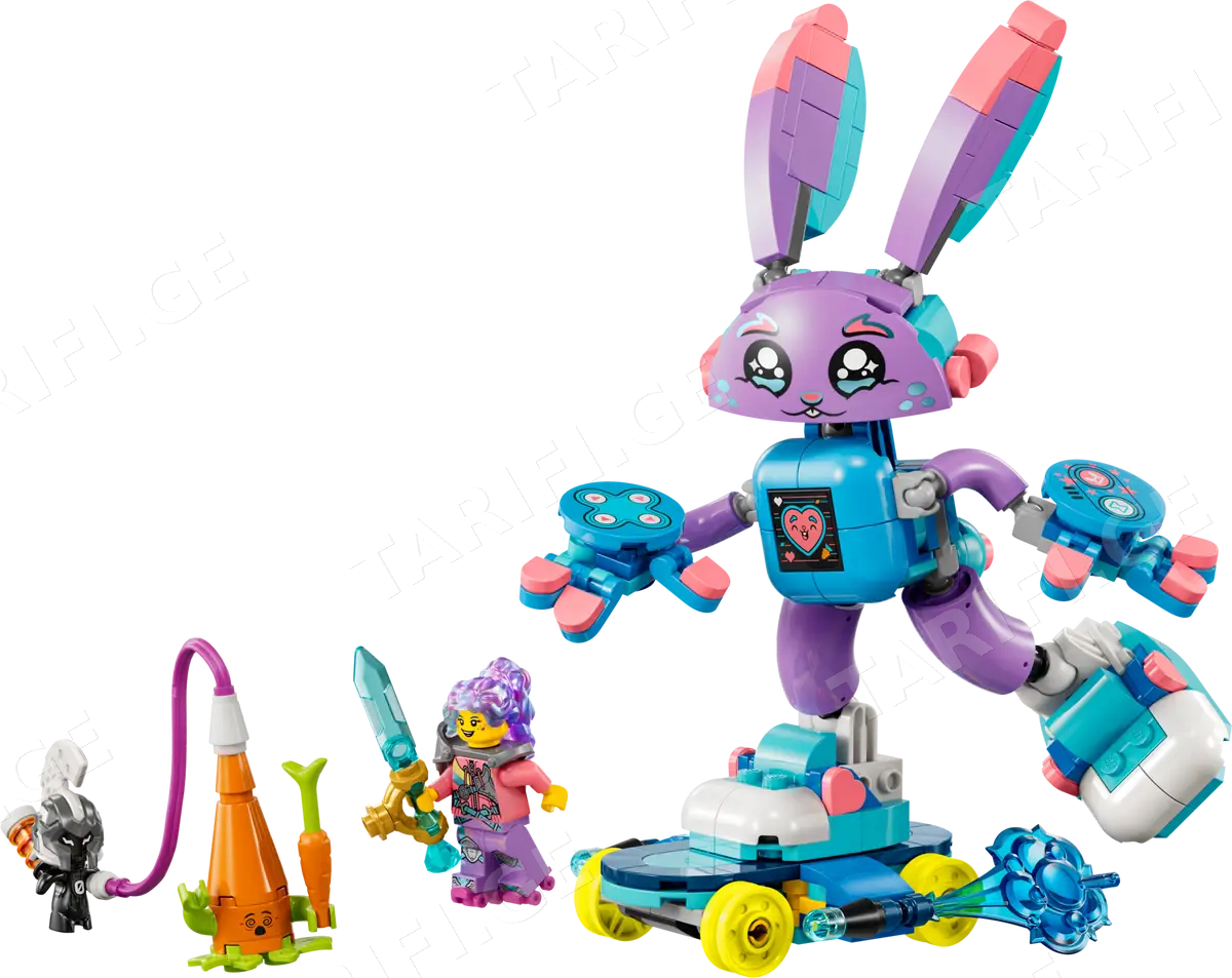 ლეგო Constructor DREAMZzz Izzie and Bunchurro the Gaming Bunny
