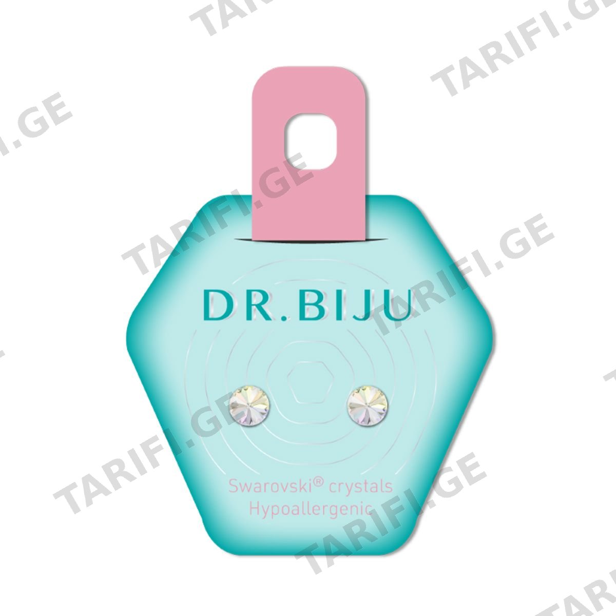 საყურე White Patin 0049 დოქტორ ბიჟუ - DR.BIJU
