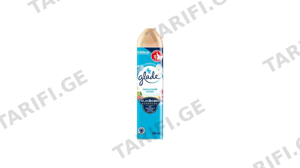 GLADE ჰაერის აეროზოლი ოკეანის ოაზისი-300მლ