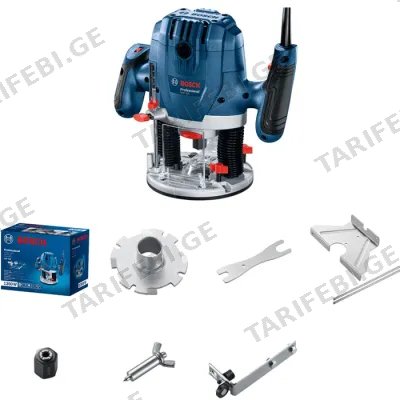 ფრეზი BOSCH  GOF 130 06016B7000 (11000-28000 ბრ.წთ) (1300 ვატი)