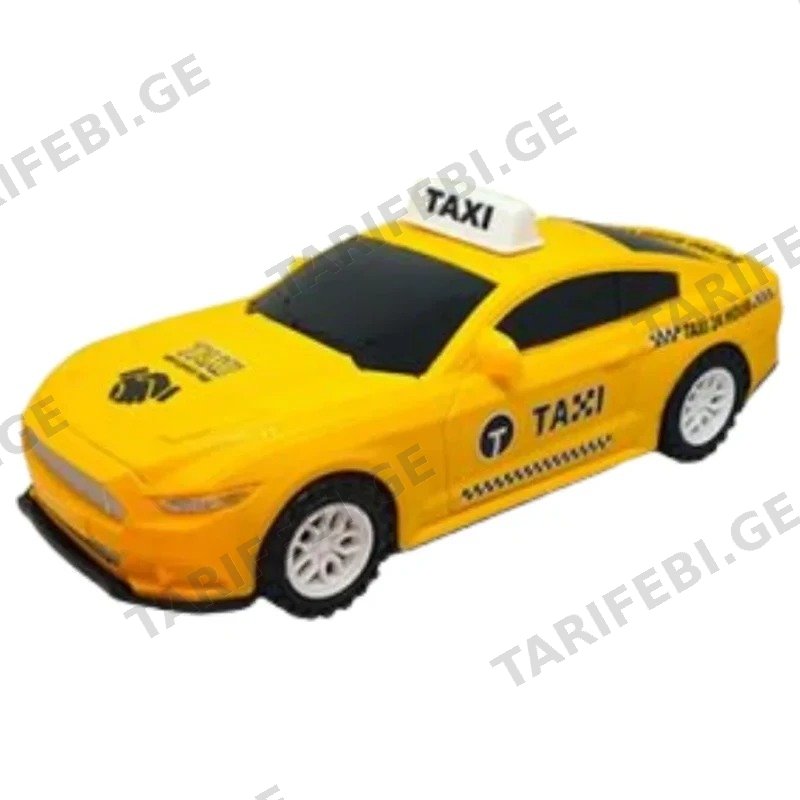 საბავშვო სათამაშო TAXI მანქანა დისტანციური მართვით GOLDEN CHILD GH-DS-22B-Y ყვითელი