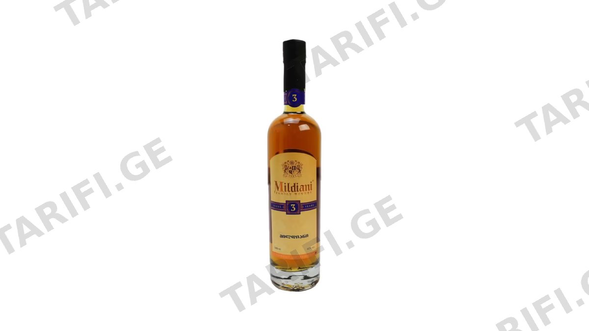 მილდიანი ბრენდი 3წ 0.5 ლ