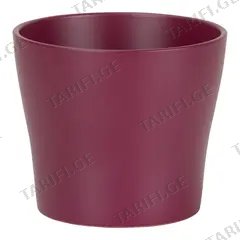 კერამიკული ქოთანი ყვავილებისთვის Scheurich 808/21 Burgundy