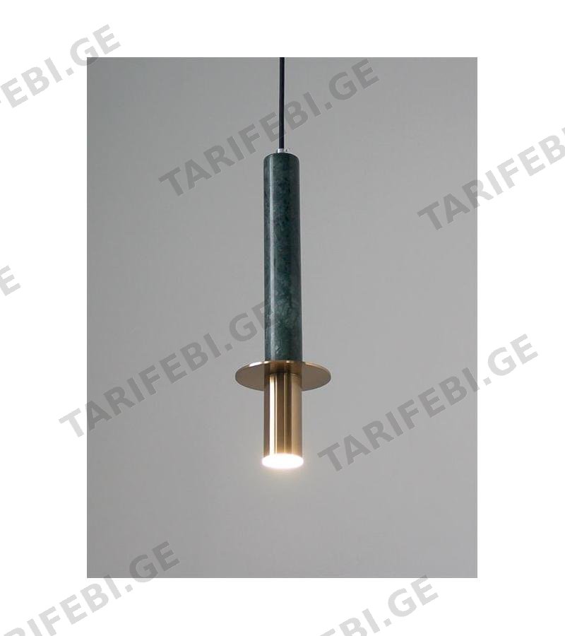 ბარის სანათი GZMO-8832GR H360 ფერი: GREEN/BRASS 4000K