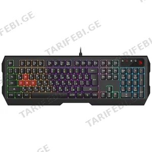 A4Tech Bloody B140N Neon Keyboard Black