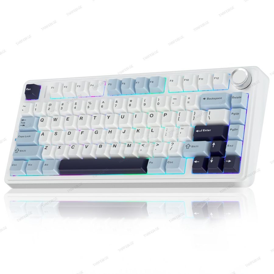 Aula F75 Max Blue/White/Dark Purple
