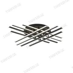 ჭაღი Bella Mita LED 132W C9057-8 3000–6500K პულტით შავი ლითონი