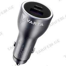 VARTA Car Charger მანქანის დამტენი