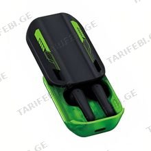 YX08 TWS EARPHONE GREEN უსადენო ყურსასმენი