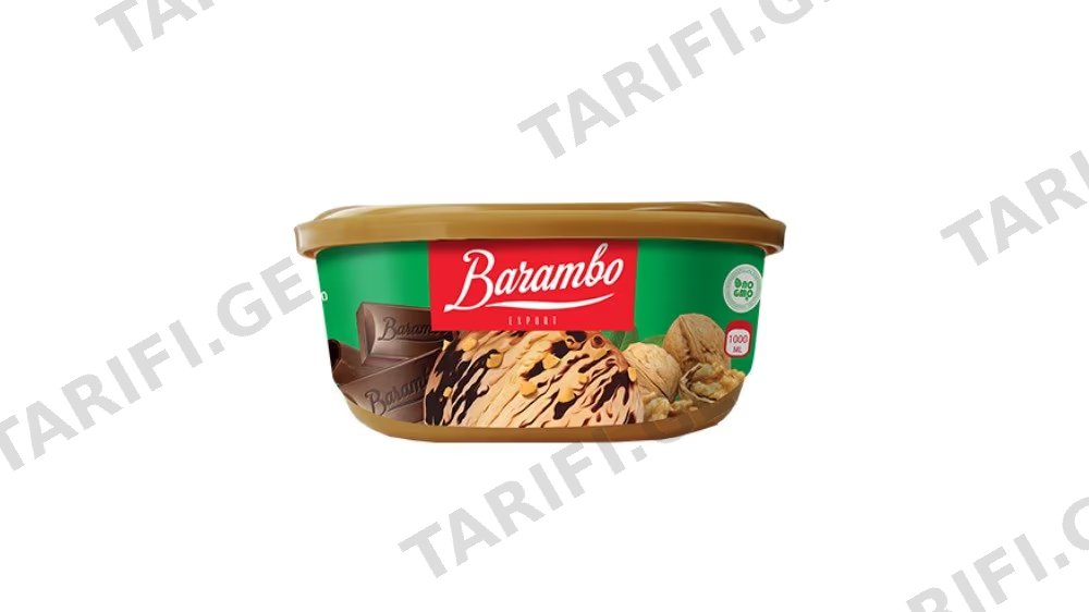 ნაყინი საოჯახო /Barambo Export/ნიგოზი/ 1000მლ