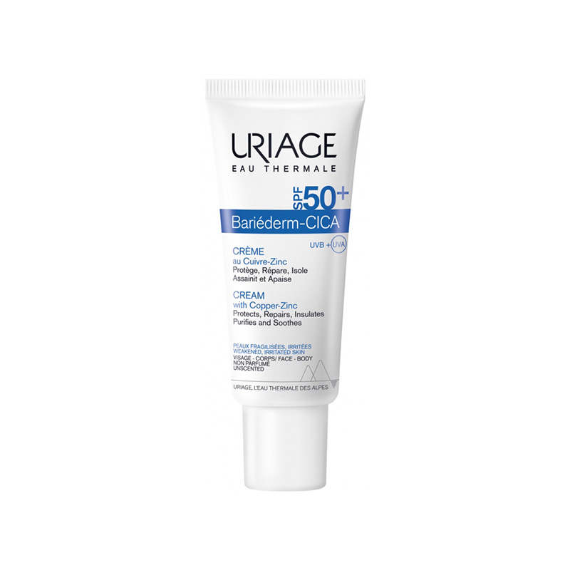 ურიაჟი-Bariederm Cica აღმდგენი გელ-კრემი SPF50 40მლ