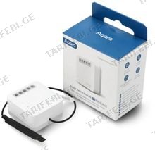 Aqara Single Switch Module T1 (No Neutral) ავტომატიზაციის კონტროლერი