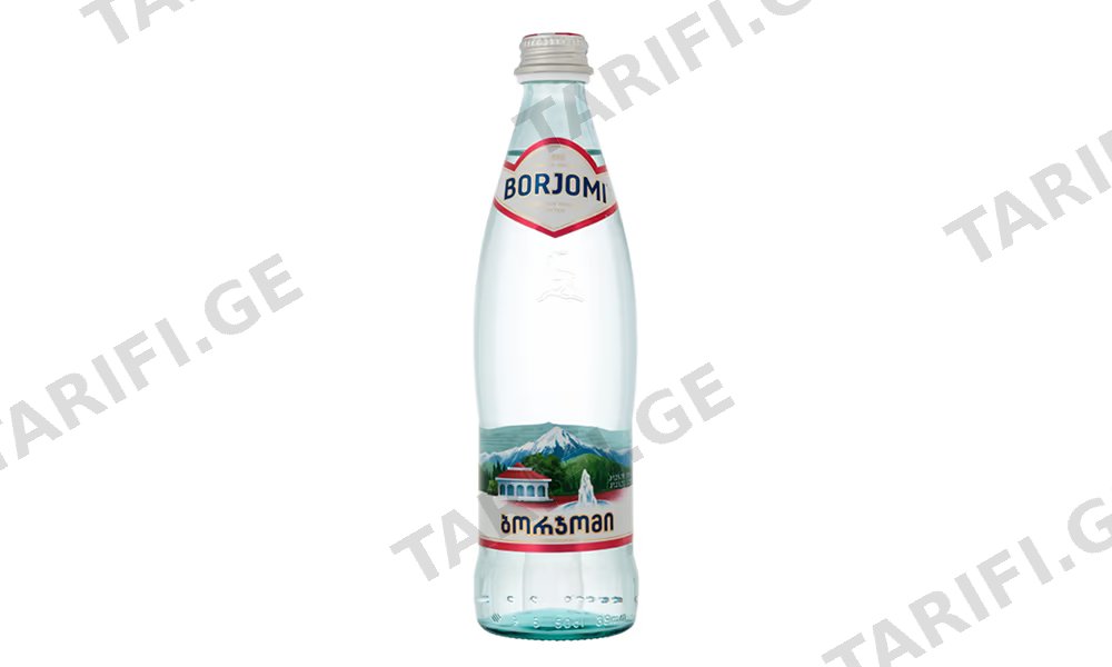 ბორჯომი 0.5 შუშა