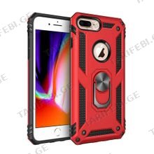 iPhone 6 Plus Sofia Ring Case სილიკონის ქეისი ბეჭდით - წითელი