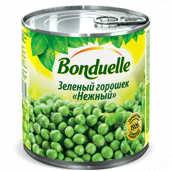 ბარდა კონსერვირებული /ბონდუელი/ 425მლ
