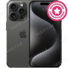 Apple iPhone 15 Pro 512 GB Black Titanium (შეფასება B)