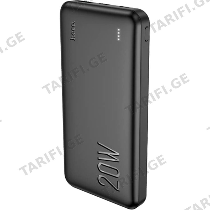 პორტატული დამტენი HOCO J87 TACKER BLACK (10000MAH)