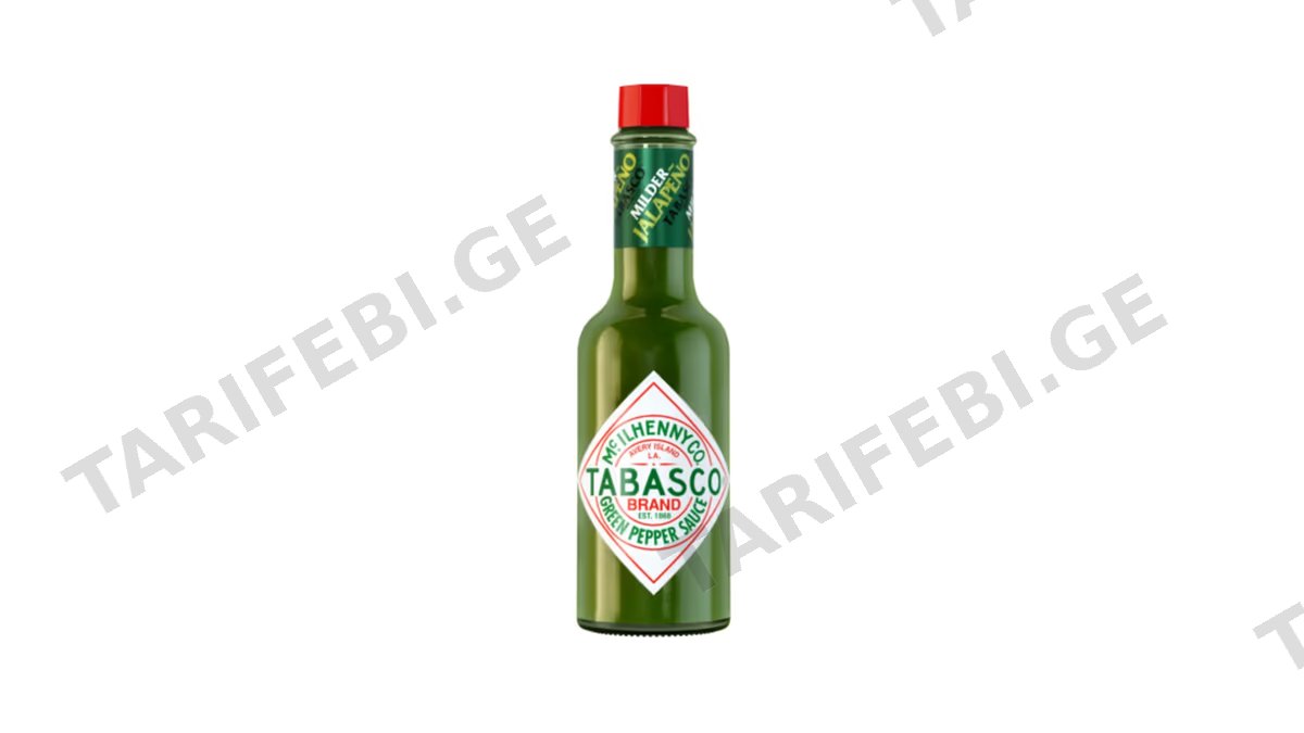 Tabasco-ტაბასკო მწვანე 60მლ