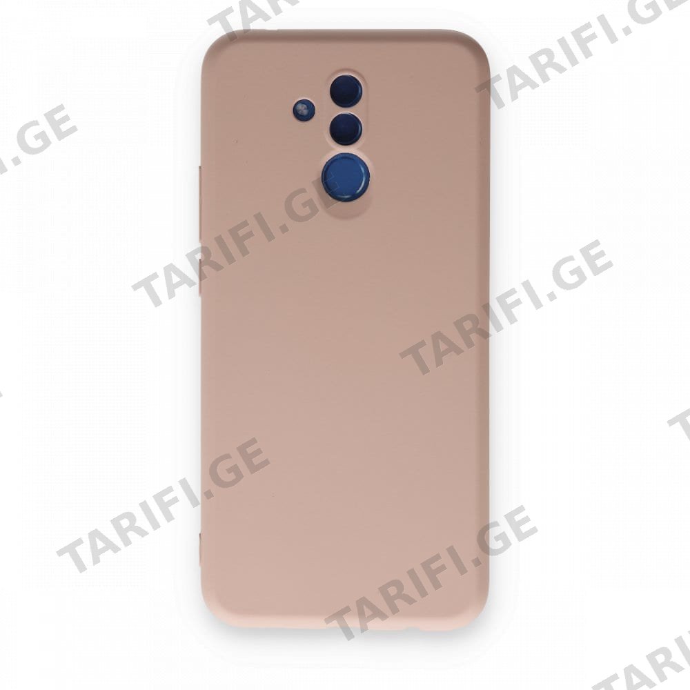 ალკანტარა ქეისი Newface Nano Silicone Case For Huawei Mate 20 Lite
