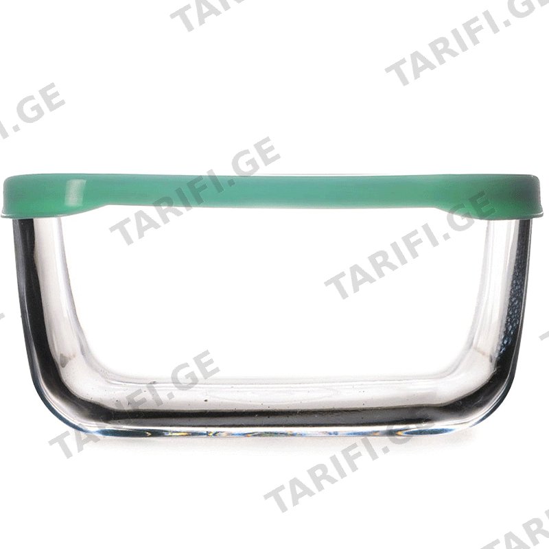 მინის კონტეინერების ნაკრები PASABAHCE (2PCS, 420ML)
