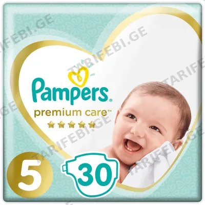 პამპერსის ბავშვის საფენი PA PC PRNC S5 4x30 VP