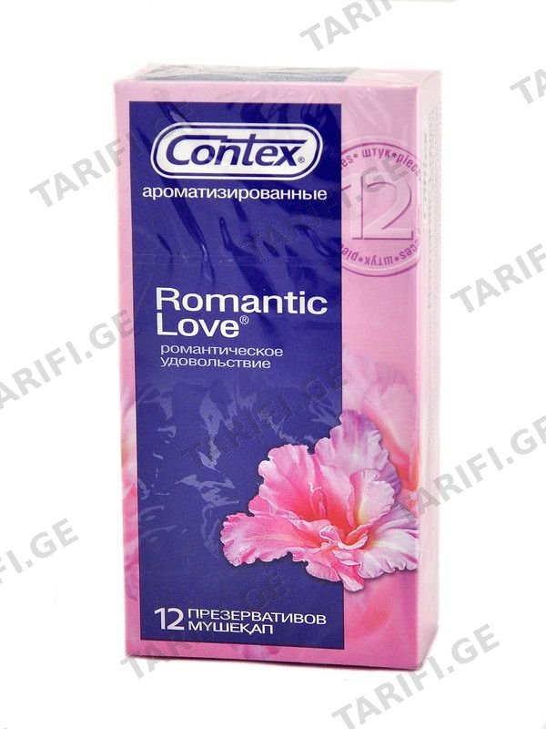 პრეზერვატივი Romantic 12 ცალი კონტექსი - Contex