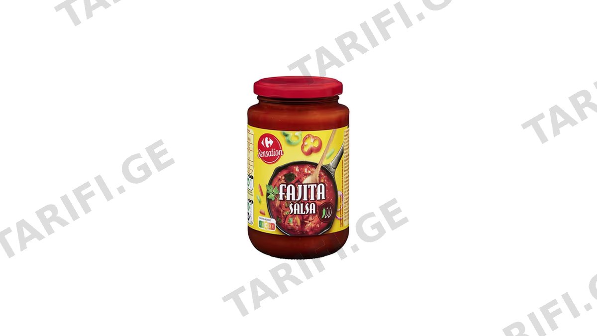 CRF სოუსი FAJITA-430გრ