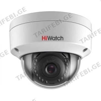 კამერა,Hiwatch, DS-I452(C), 2.8mm,IP,4mp,Dome,Fix,IR30m,,