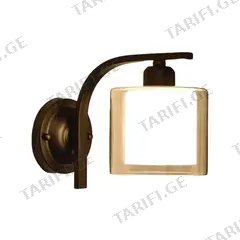 ბრა Pendent E27 1 შავი თეთრი 9927 BK WH