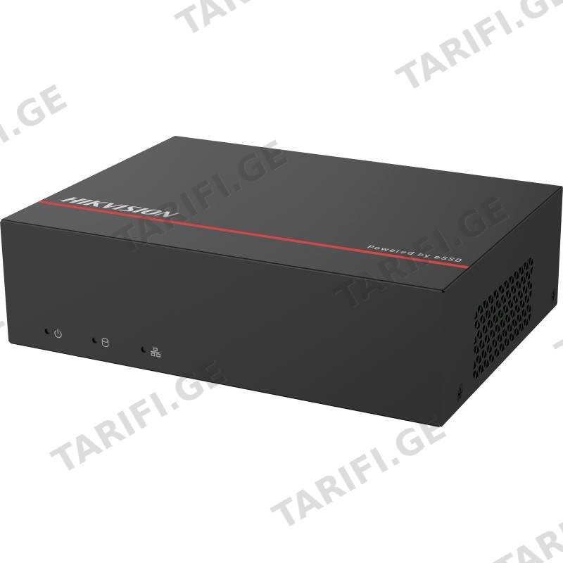 ჩამწერი DVR Hikvision,iDS-E04HQHI-XD,4-ch,1080p,1U,H.265,eSSD,AcuSense