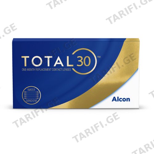 კონტაქტური ლინზა ALCON Total 30 -1.50 ერთთვიანი ბლისტერი #3