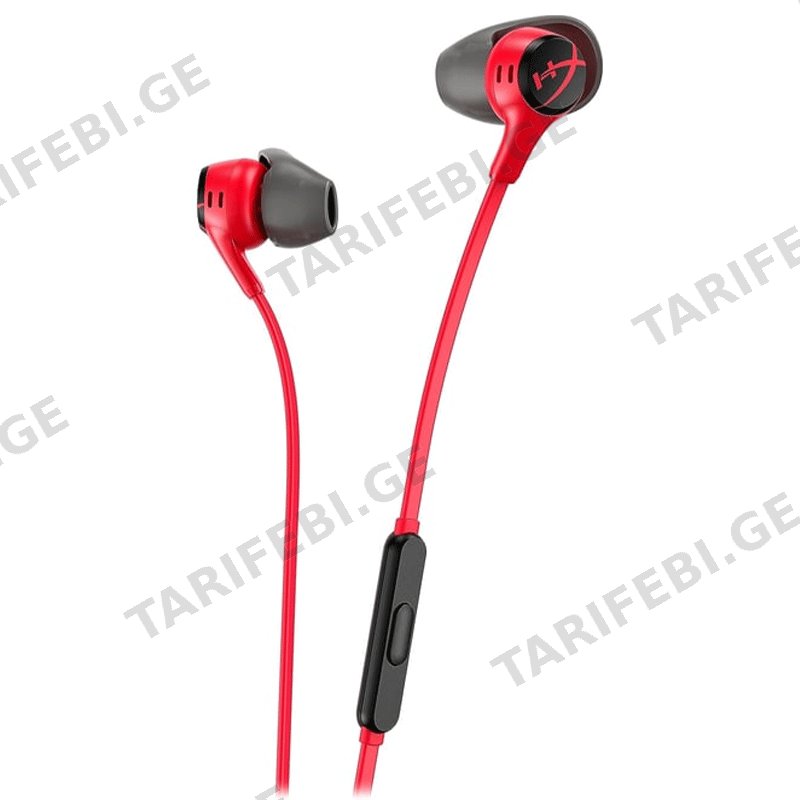 ყურსასმენი HP 705L8AA HYPERX CLOUD EARBUDS II RED